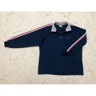 เสื้อวอร์ม nike (L-ผู้หญิง_อก44) มือสองของแท้ 100% สีสวย แถบสวย