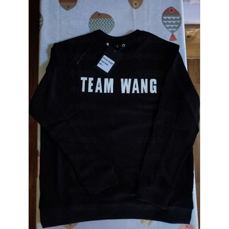 พร้อมส่ง🎉 Team Wang Original (คอลแรกทีมหวัง) เสื้อแขนยาว แขนยาว ทีมหวัง ไซส์ 1 มือ 1 ของแท้
