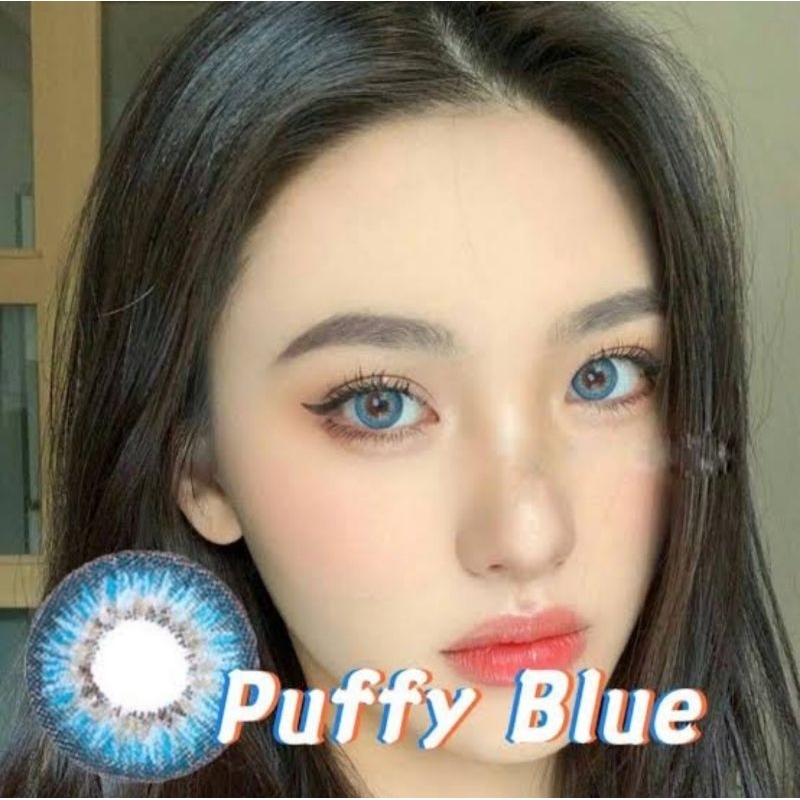 คอนแทคเลนส์ บิ๊กอาย รุ่น Puffy/Opal มีสีเทา/ตาล/ฟ้า/เขียว/ม่วง Gray/Brown/Blue/Green/Violet มีค่าสายตาปกติ(0.00)
