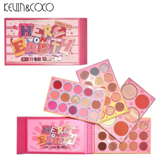 พาเลตอายแชโดว์ 51 สี KEVIN&amp;COCO มีทั้งเนื้อแมทท์และกลิตเตอร์ มี 2 แบบให้เลือก