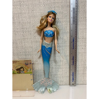 Barbie Selena mermaid doll ตำหนิตามภาพ ของแท้ หายากมากค่ะ สภาพ92%