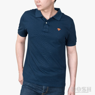 DOSH MENS POLO SHIRTS  SUPERMAN เสื้อโปโล 9DSMP5007-NV