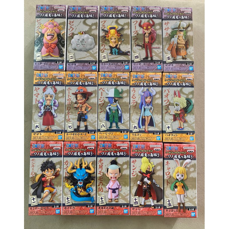 Anime & Manga Collectibles 1390 บาท One Piece Wcf Wanokuni Onigashima Hobbies & Collections