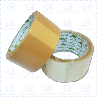 เทปปิดกล่อง เทป OPP 50-100หลา ตราจิงโจ้ Kangaroo Packing Tape