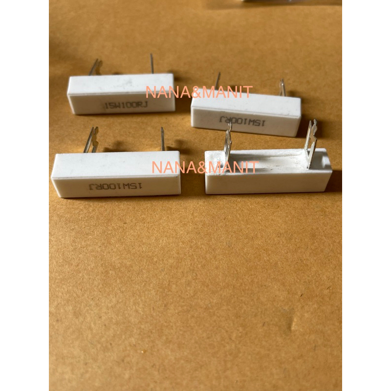 รีซิสเตอร์ 15W + -5% R 15W ตัวต้านทาน เซรามิก ตัวตั้ง แจ้งค่าที่ต้องการ ทางแชท ได้เลยค่ะ ราคาต่อชิ้น