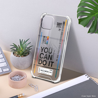 เคสใสบาร์โค้ด You can do it. รุ่น iPhone (ไอโฟน) (เคสมือถือ ) (เคสใส)