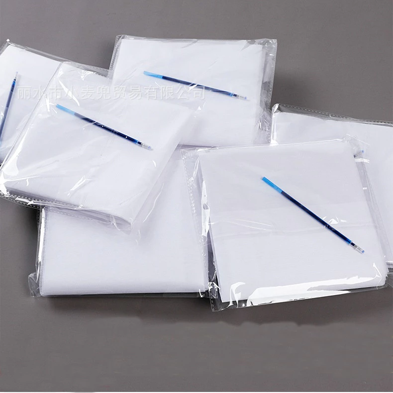 กระดาษลอกลาย Moonveil Tracing Paper ขนาด 20x20 cm. (แพ็คละ 5 แผ่น ปากกา 1 แท่ง)