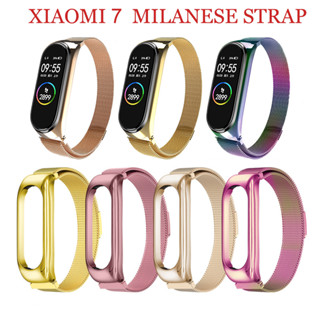 สายสแตนเลส Mi Band 7 สายแฟชั่น Milan miband 7