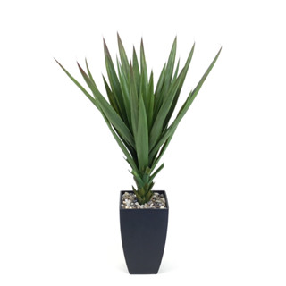 กระถางต้นไม้ปลอม ต้นไม้ประดิษฐ์ตกแต่งบ้าน Artificial Yucca plant