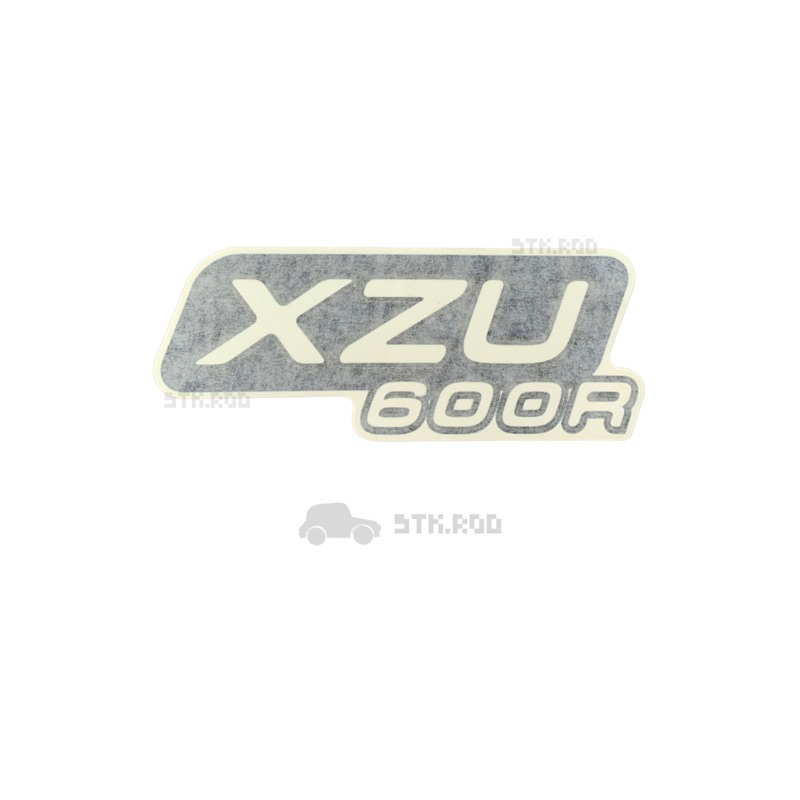 (ราคาต่อแผ่น) สติ๊กเกอร์ XZU600R ติดประตู ฮีโน่ ดูโท่ ของแท้ ป้ายบอกรุ่นรถ XZU HINO DUTRO STICKER #S