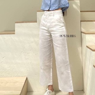 [เฉพาะกางเกง] PC0015​ ​ Straight​ pant​ #ผ้าลินิน (รวมสี)