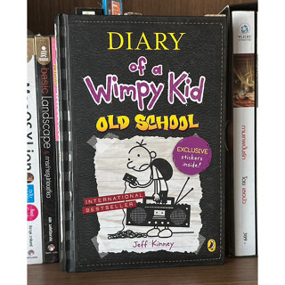 หนังสือมือสอง DIARY of a Wimpy Kid OLD SCHOOL ผู้เขียน Jeff Kinney (ปกแข็ง) ภาษาอังกฤษ (ไม่มี Sticker)