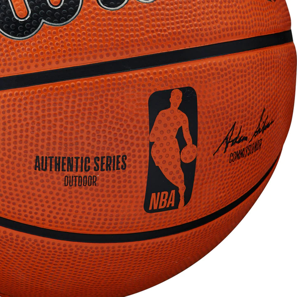 Wilson ลูกบาส บาสเก็ตบอล เบอร์ 7 NBA Authentic #7 WTB7300XB07 (1990) — صورة 5