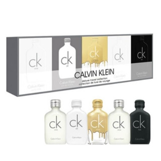 เซ็ตน้ำหอม Calvin Klein 5in1 10ml.*5 น้ำหอมผู้ชาย/ผู้หญิง กลิ่นติดหอมทน ขนาดพกพามินิ  กล่องซีล