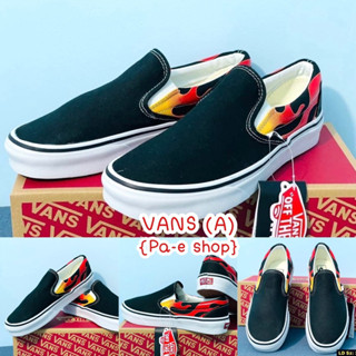 💥รองเท้า VANS slip on (A) รองเท้าสวม ใส่สบาย “มีเก็บปลายทาง”