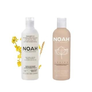 NOAH shampoo with sweet fennel and wheat proteins + Moisturizing conditioner with ivy leaves and almond