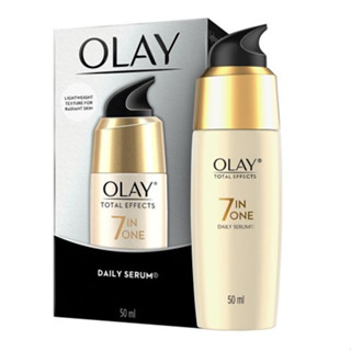 Olay Total Effects 7in1 Serum เซรั่มโอเลย์ สูตรชะลอริ้วรอย ช่วยฟื้นฟูผิว 50 มล.