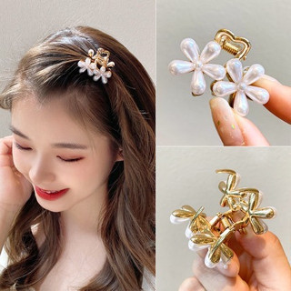 กิ๊บติดผมโลหะดอกไม้ Myflower Clip พร้อมส่งในไทย!! กิ๊บหนีบผมเกาหลี กิ๊บแฟชั่น