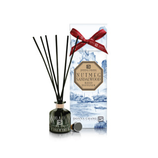 DONNA CHANG NUTMEG SANDALWOOD Reed Diffuser ( 50 ml ) ดอนน่า แชง ก้านไม้หอมกระจายกลิ่น น้ำหอมปรับอากาศ ก้านไม้หอม