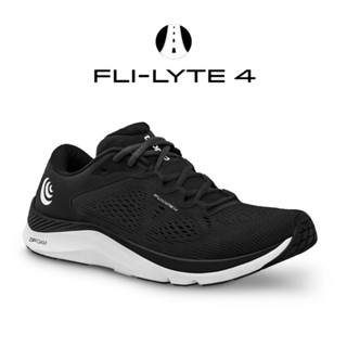 TOPO ATHLETIC ROAD FLI-LYTE 4 Mens RUNNING SHOES รองเท้าวิ่งผู้หญิง (M049-ดำ)