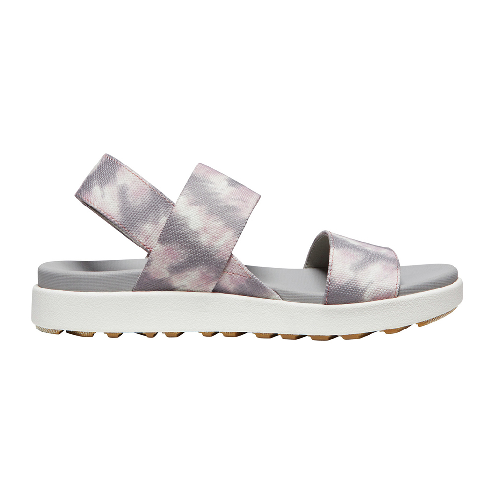 Keen รองเท้าผู้หญิง รุ่น Women's ELLE BACKSTRAP (FAWN TIE DYE/STAR WHITE)