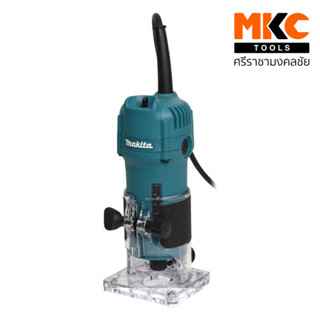 เครื่องทริมเมอร์ 1/4" 530W 2 รุ่น 3709, M3700B MAKITA