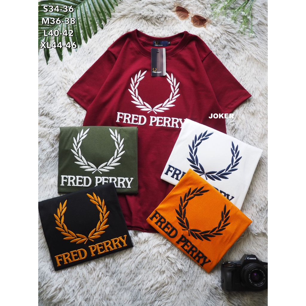 🕊️สินค้าพร้อมส่ง🕊️ FRED PERRY ( เสื้อแขนสั้น อัลบั้ม 2 )