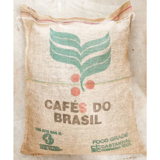 เมล็ดกาแฟคั่ว บราซิล อราบิก้า 100% คั่วกลาง/กลางค่อนเข้ม/คั่วเข้ม บรรจุถุงซิปล็อคติดวาล์ว 200 กรัม
