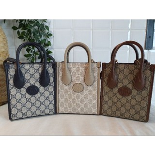 Gucci mini tote interlocking