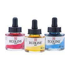 สีหมึก ECOLINE 30ml.