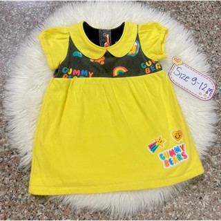 เดรส แบรนด์ bubby babe size 9-12 m