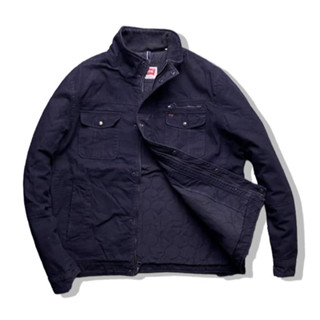 LEVIS Black 4 pockets Full Zipper Jacket รอบอก 50”