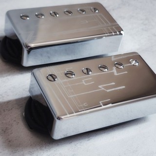 Pick up Manson PF-1 Matt Bellamy Signature Pickup Set Chrome Cover Origin Etch รุ่น Limited Edition