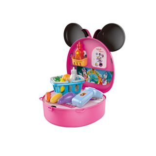 Disney(ดิสนีย์) ชุดช้อปปิ้งผักกระเป๋าสะพาย Minnie มี IC+ไฟ Toy Smart