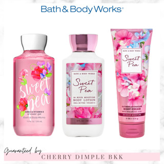 🍒ของแท้·ส่งไว·ถูก🍒BATH AND BODY WORKS กลิ่นฮิต "SWEET PEA" โลชั่น ครีมอาบน้ํา น้ำหอม เทียนหอม เจลล้างมือ