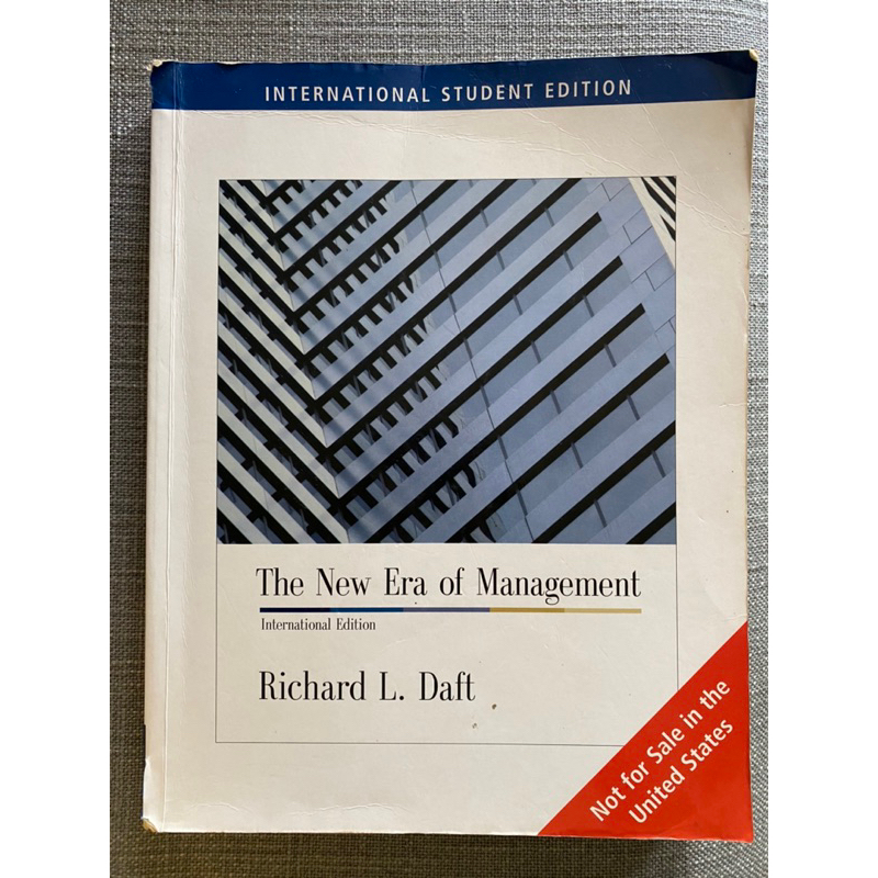 [หนังสือมือสอง textbook business] The New Era of Management - Richard L Daft