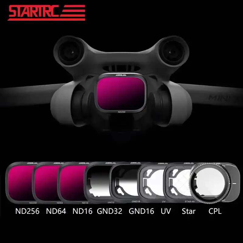STARTRC Mini 3/Mini 3 Pro Filter Professional Gradient GND16/ ND16 64 256 / Adjustable CPL Filter