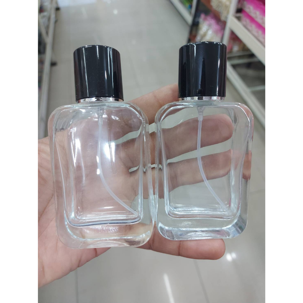 ขวดสเปรย์น้ำหอม บอสแมน 50 ml. ขวดสเปรย์แก้วเปล่า สำหรับใส่น้ำหอม {{ พร้อมส่ง }} 🚚🚚 - Bualuang Perfume