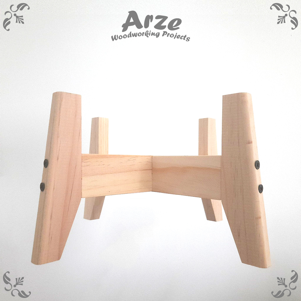 ขาตั้งกระถางต้นไม้ มินิมอล 4-14″ ที่วางกระถางเบลล่า ไม้สนนอก (เฉพาะขาตั้ง)