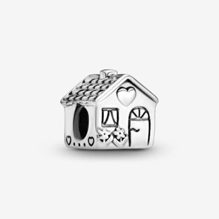 (สินค้าพร้อมส่ง) Pandora Little House Silver Charm ชาร์มบ้าน ชาร์มPandoraของเเท้100%