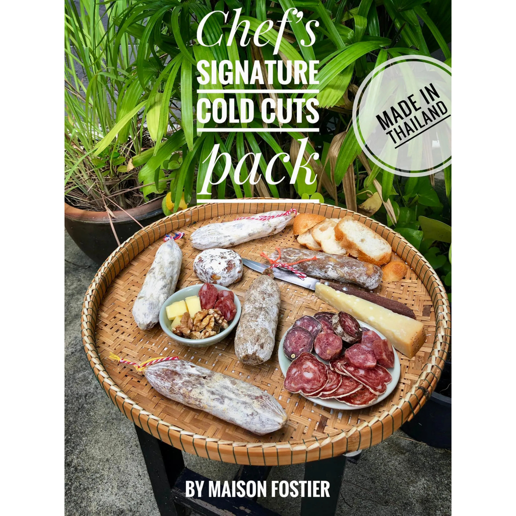 650 gr New Chef’s Signature Pack Salami Saucisson Charcuterie Cold Cuts