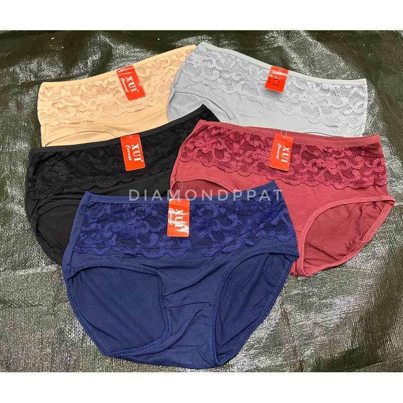 กางเกงในผู้หญิงโชว์ขอบป้ายแรง 10 ตัว 200 บาท ผ้านิ่ม ใส่สบาย