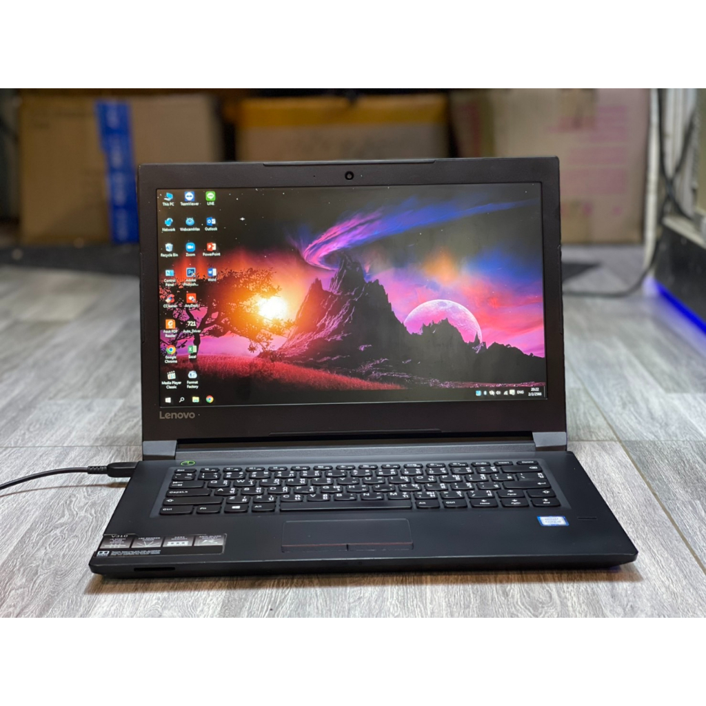 โน๊ตบุ๊คมือ2 เครื่องสวยๆ สเปกดี genสูง อัพSSD แล้วพร้อมใช้งาน Lenovo V310-14IKB  สเปก intel Core i5-