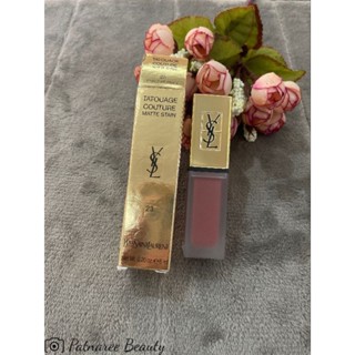 YSL Tatouage Couture Lipstick ลิปสติก เบอร์ 23 ป้ายไทย