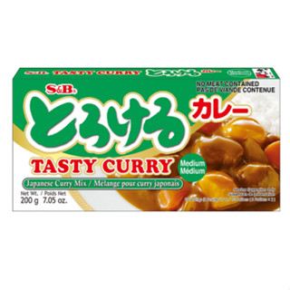 Tasty Curry Mix Medium Hot 200g เทสตี้ เคอร์รี่ ซอส เครื่องแกงกะหรี่ รสเผ็ดกลาง 200 กรัม(11546)