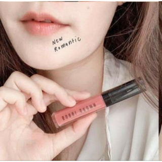 Beauty-Siam แท้ทั้งร้าน !!  BOBBI BROWN CRUSHED OIL-INFUSED GLOSS สี NEW ROMANTIC ขนาด 4 ML.