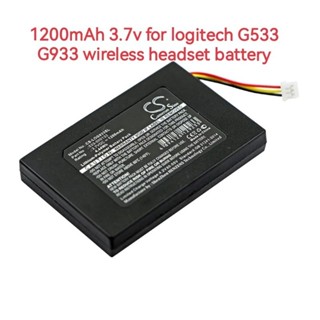 1200mAh 3.7v 533-000132  for logitech G533 G933 wireless headset battery factory direct supply ส่งเร็ว เก็บเงินปลายทาง