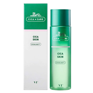 Vt Cica Skin Cicaliao Toner 300ml โทนเนอร์บำรุงผิวหน้าสูตรสารสกัดใบบัวบกขั้นตอนแรกของการเตรียมผิวก่อนทาครีมบำรุง