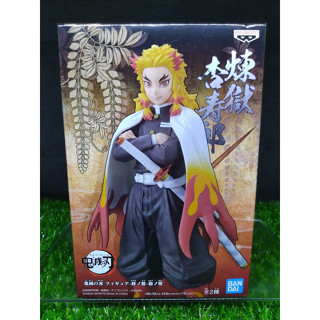 (ของแท้ หายาก) เคียวจูโร่ สีปกติ ดาบพิฆาตอสูร Kyojuro Rengoku - Demon Slayer Kimetsu No Yaiba Figure Banpresto