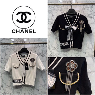 เสื้อคลุม CHANEL WITH DIAMOND KNIT 2022SS